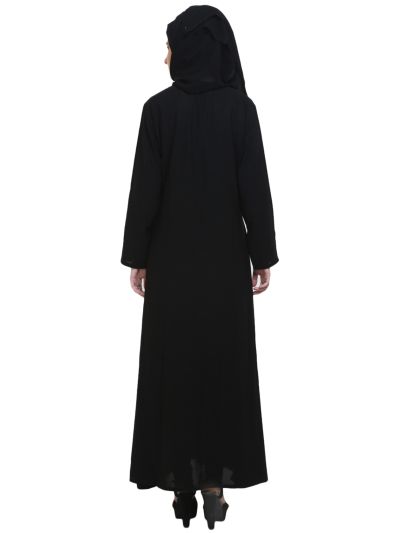 Black A-Shaped Abaya