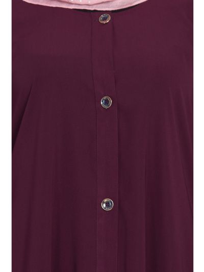 Multi Colors Front Open Designer Abaya
