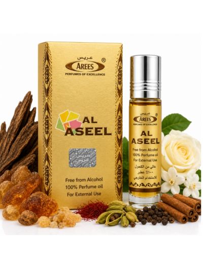 Al Aseel Attar | Rich, Amber, Exotic | 8 ml