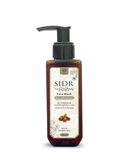 Sidr Face Wash - Natural Cleansing with Sidr Leaves - 100ml (Pack of 1)