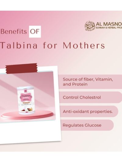 Talbina For Mothers With Saffron & Dry Fruits/ 100% Natural / 300g (pack of 1)