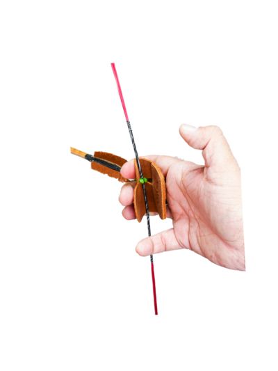 Leather Finger Tab – Right-Handed