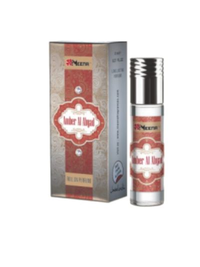 Meena Amber Al Abyad Attar - 8ML (Silver Series)