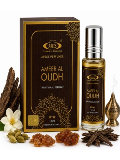 Arees Ameer Al Oudh | Woody, Oriental, Royal | Attar 10ml