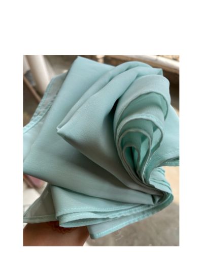 Solid Georgette Hijab 