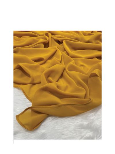 Solid Georgette Hijab 