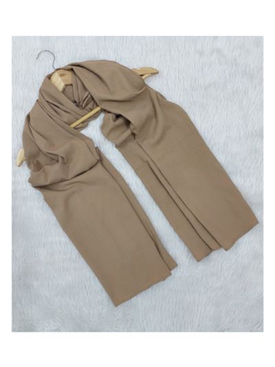 Solid Polyster Blend Hijab 