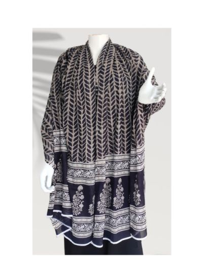 Floral Cotton Namaz Dupatta