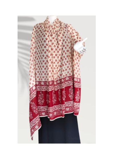 Floral Cotton Namaz Dupatta