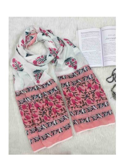 Floral Cotton Namaz Dupatta