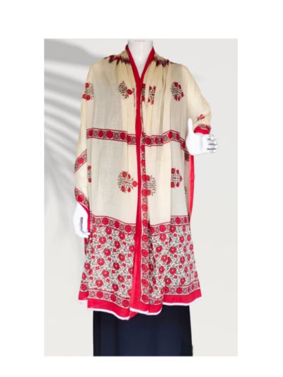 Floral Cotton Namaz Dupatta