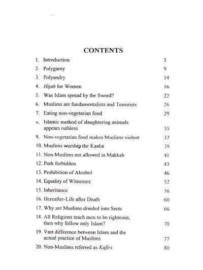 Answers to Non Muslims Common Questions About Islam
