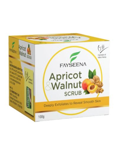 Fayseena Apricot & Walnut Scrub