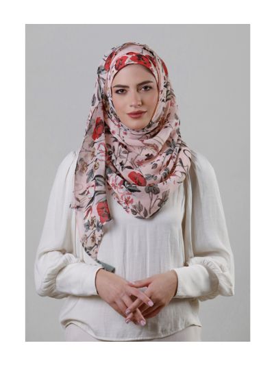 April Showers Printed Crinkled Chiffon