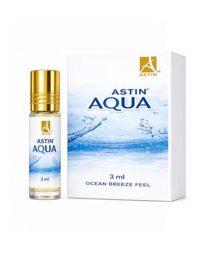 Astin Aqua Attar | Cool, Crisp, Refreshing (3 ml & 6 ml)