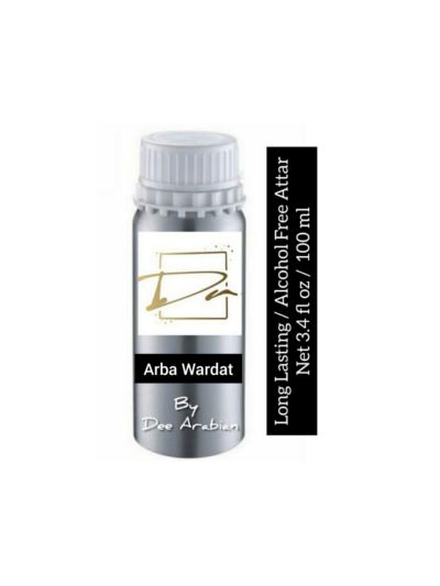Dee Arabian Arba Wardat Attar Alcohol Free (100ml)