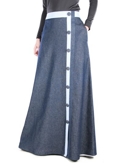 Zynah Denim Skirt