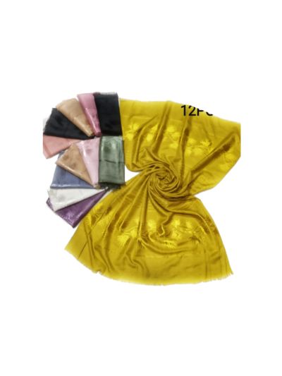 Premium Cotton Branded Turkey Stole (Set of  12)