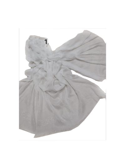 Premium Cotton Shimmery Glitter With Big Stripe Liner All Over The Stole (Set of  12)