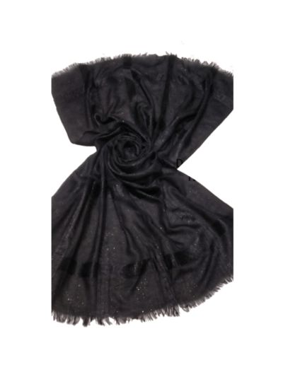 Premium Cotton Big Square line & Diamond Chamki On All Over Stole (Set of 12)