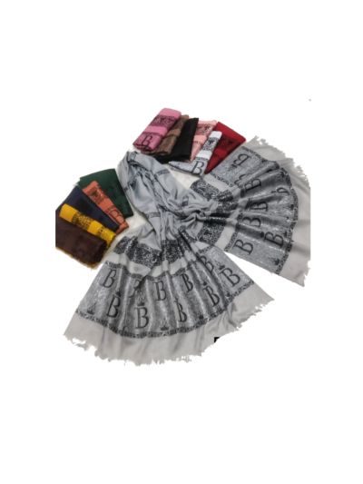 Premium Printed Border Stole (Set of 12)