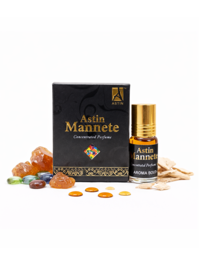 Astin Mannete Attar | Long-Lasting Elegant Woody & Floral Fragrance | 3ML