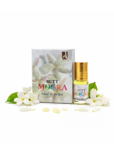 Astin Butt Mogra Attar | Fresh & Sweet Floral Perfume | 3ML