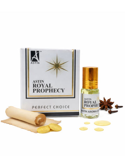 Astin Royal Prophecy Attar | Royal Oud & Musky Fragrance (3 ML & 6 ML)