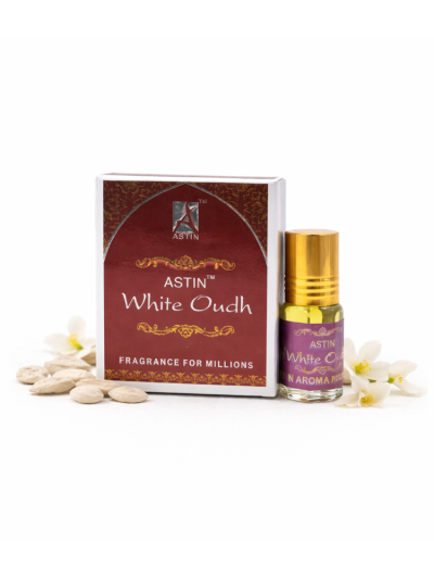 Astin White Oudh Attar – Modern Soft Oudh with Musk | 3ML