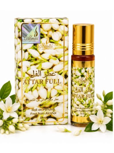 Almas Full Attar | Rich, Warm, Classic | 8 ml