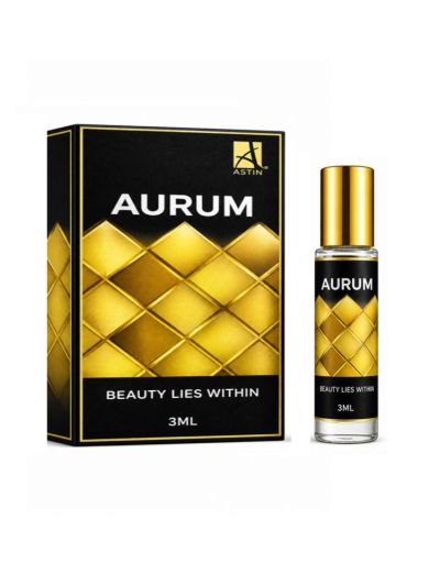 Astin Aurum Attar | Sweet, Amber, Elegant (3 ml & 6 ml)