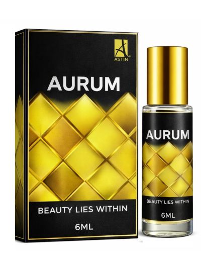 Astin Aurum Attar | Sweet, Amber, Elegant (3 ml & 6 ml)