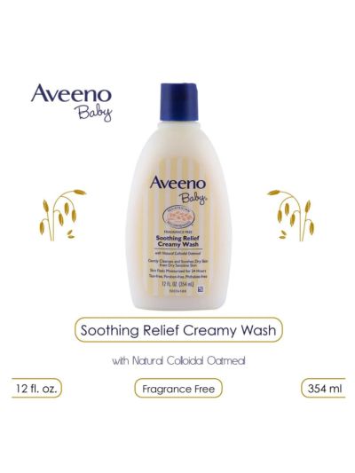 Aveeno Baby Soothing Relief Creamy Wash - 354ml