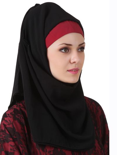 Shajarah Black Nida Abaya