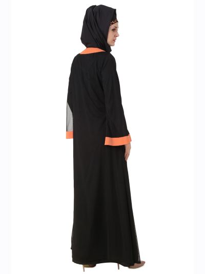 Azka Black Dubai Abaya