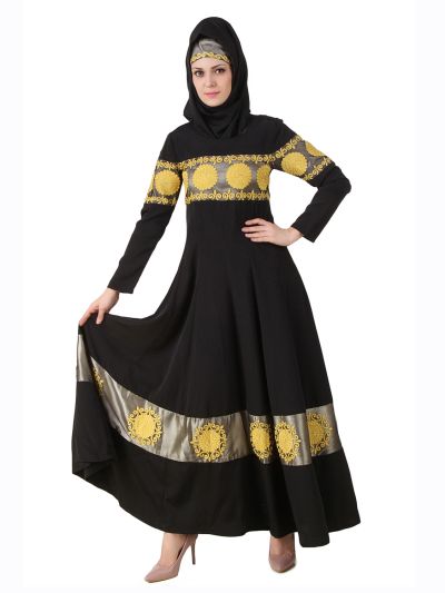 Maisah Black Abaya