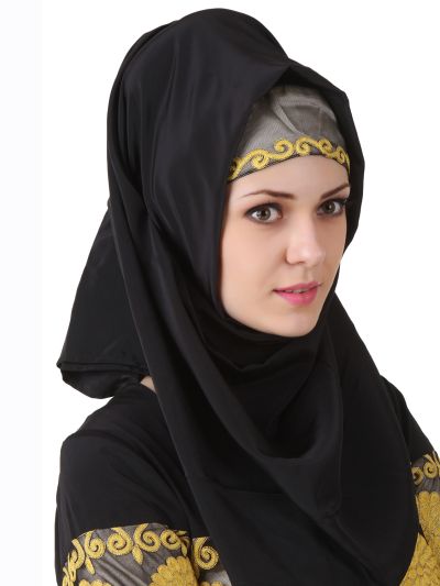 Maisah Black Abaya