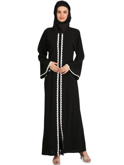  Fatihah Nida Front Open Abaya