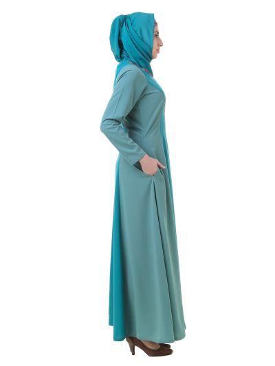 Sadiah Embroidery Abaya