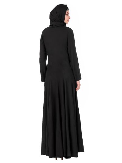 Growing Embellished Stem Anarkali Abaya