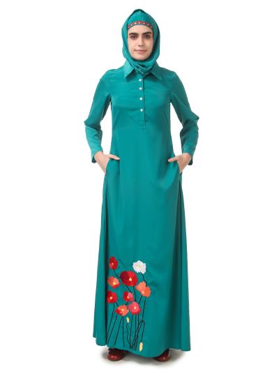 Semi Formal Collar Abaya