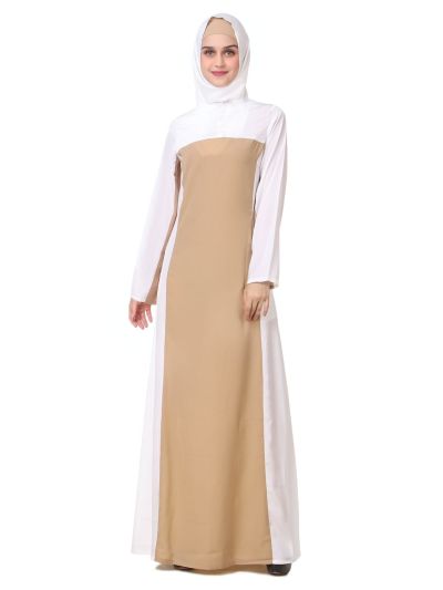 Modest Color Block Abaya