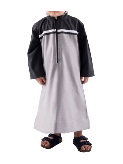 Black Crossover Kids Thobe