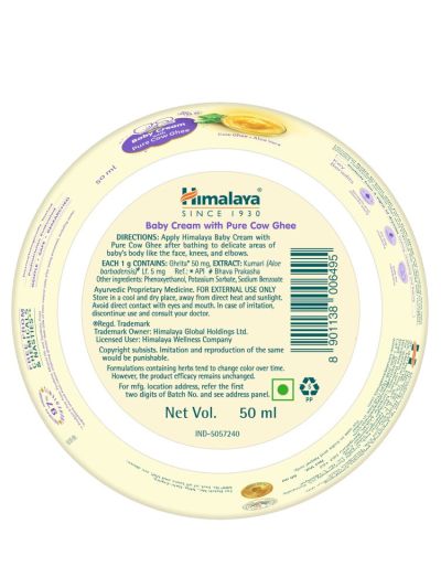 Baby Cream With Pure Cow Ghee