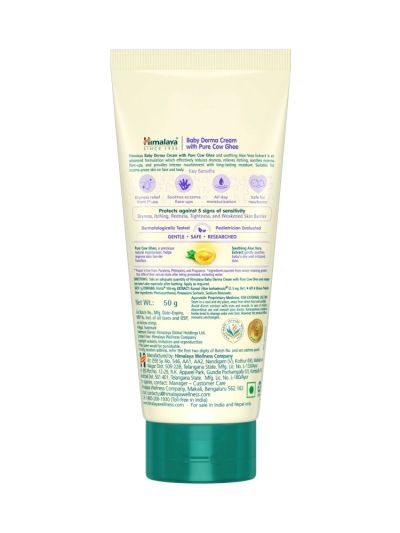 Himalaya Baby Derma Cream with Pure Cow Ghee 50g