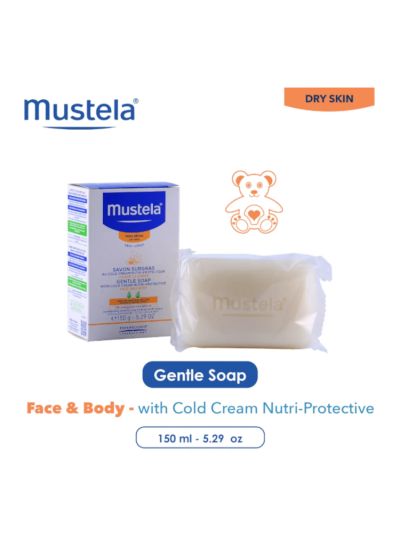 Mustela Gentle Soap With Cold Cream - 100g