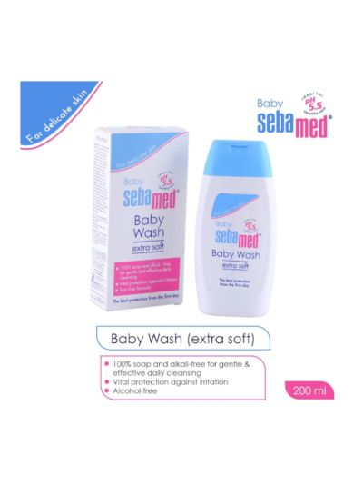 Sebamed Baby Wash Extra Soft, 400 ml