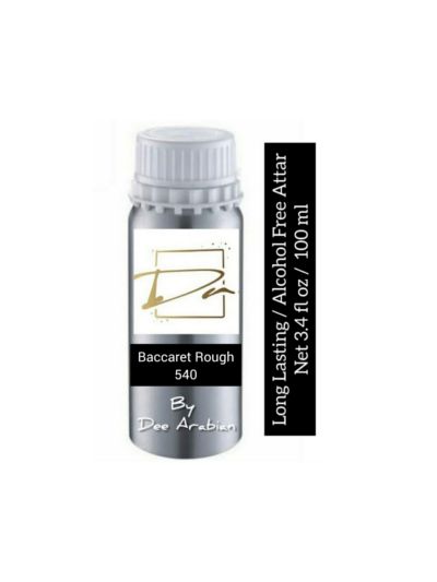 Dee Arabian Baccaret Rough 540 Attar Alcohol Free (100ml)
