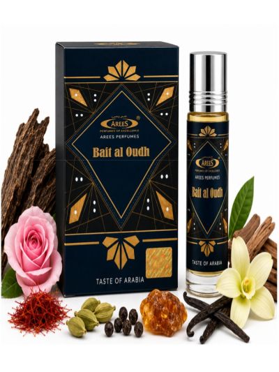 Arees Bait Al Oudh | Oudhy, Smoky, Luxurious | Attar 8 ml