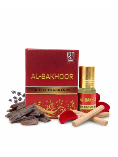 Astin Al Bakhoor Attar | Rich Oriental Woody Fragrance (3 ML & 6 ML) 